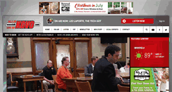 Desktop Screenshot of newstalkkgvo.com